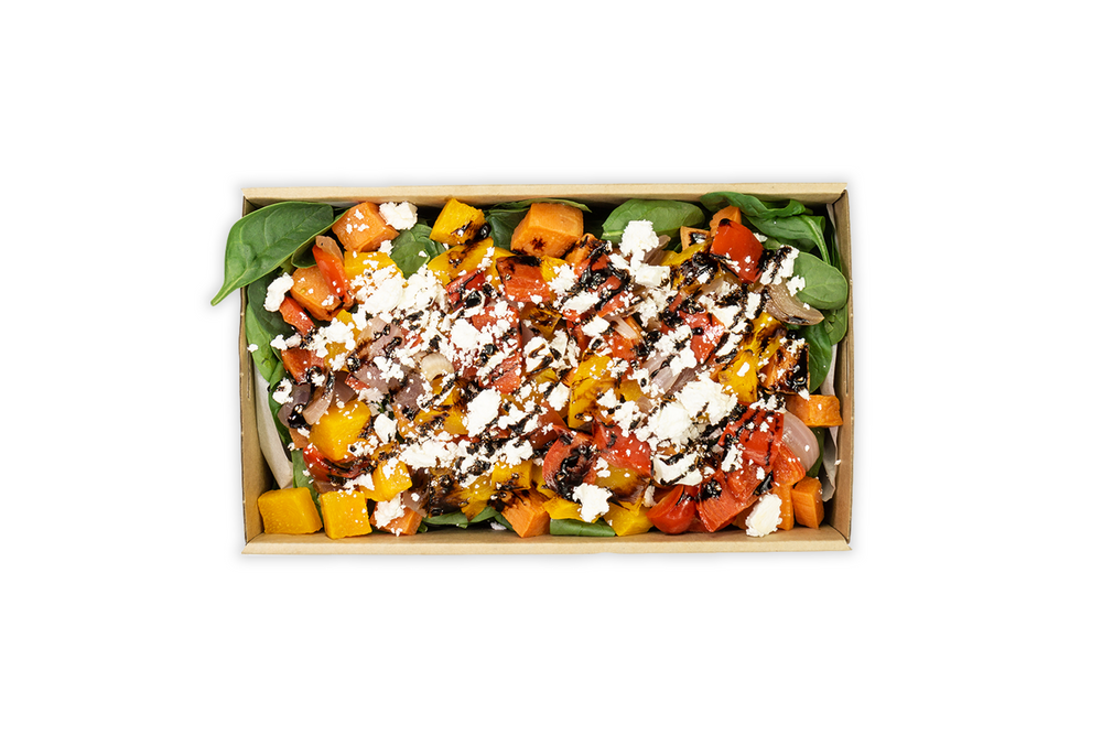 Mediterranean Vegetable Salad - A Gourmet Plate
