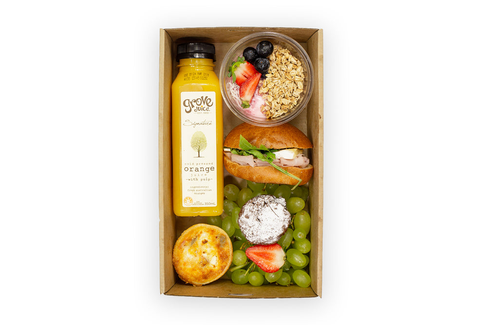 Individual Breakfast Boxes - A Gourmet Plate