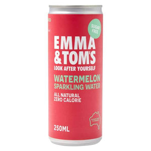 Emma and Toms Sparkling Water - A Gourmet Plate