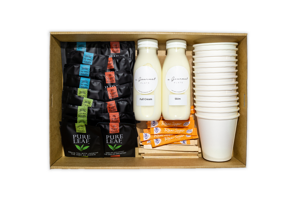 Coffee & Tea - A Gourmet Plate