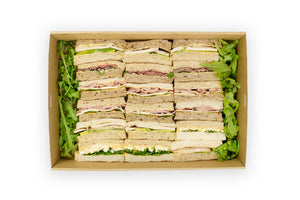 Finger sandwiches platter - A Gourmet Plate