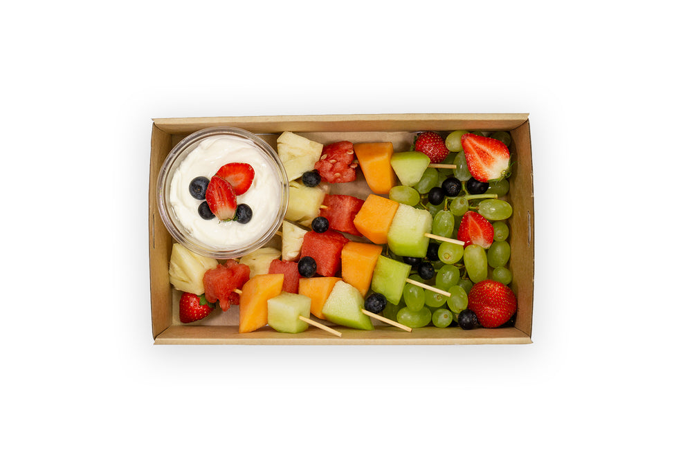 Fresh Fruit Skewers - A Gourmet Plate