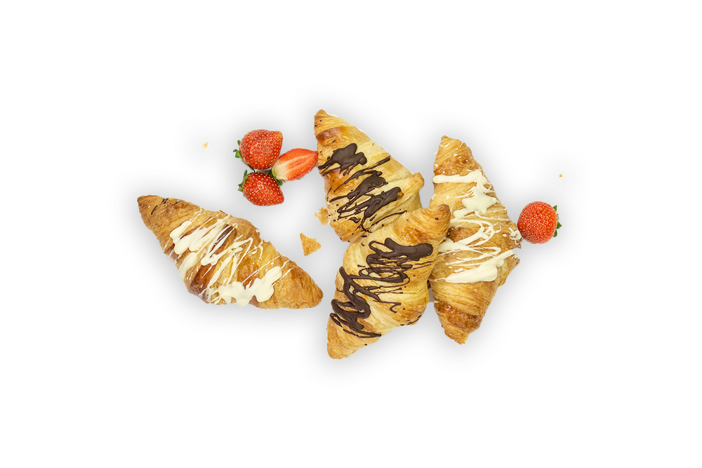 Mini Sweet Croissants - A Gourmet Plate
